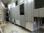 Alumiini helmat backstage vaunuun