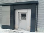 Veho korjaamon sisäänkäynti